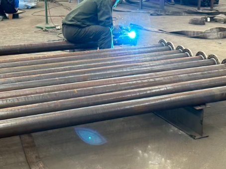 顺义20#无缝注浆管加工108*6钢花管棚管